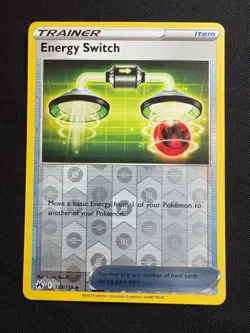 Energy Switch 129/159 Reverse Holo LP-NM - Pokemon TCG Crown Zenith CRZ Trainer - Image 1