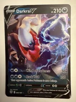 Pokemon TCG Darkrai V Astral Radiance 98/189 - Image 1
