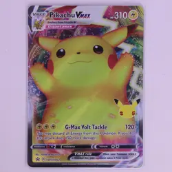 Pokemon TCG Pikachu Vmax Sword & Shield Swsh062 Holo Promo LP - Image 1