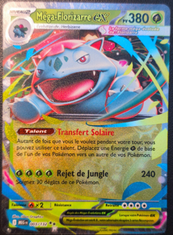 Carte Pokemon Mega-Florizarre EX 003/132 MEG Mega-Evolution FR NEUVE - Image 1