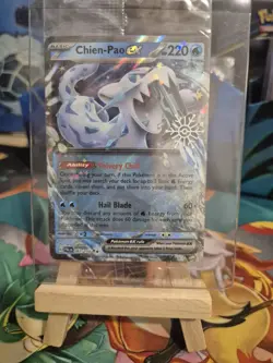 SEALED Chein-Pao ex Snowflake Stamp Promo PAL 061/193, NM Pokemon Card - Image 2