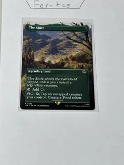 Magic The Shire Rare Borderless NM Lord of the Rings Ships Same Day - Image 1