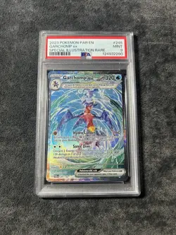 2023 POKEMON PAR EN-PARADOX RIFT SPECIAL ILLUSTRATION RARE GARCHOMP EX PSA 9 - Image 1