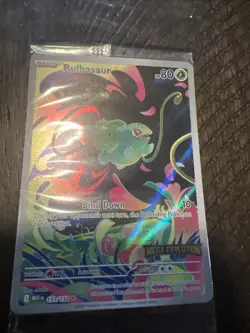 Pokemon TCG ‘Bulbasaur 133/132’ Mega Evolution Stamped Promo SEALED English - Image 1