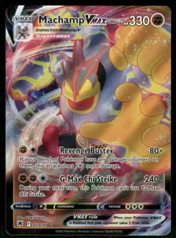 Machamp VMAX 073/189 Ultra Rare Holo NM Pokemon SWSH10: Astral Radiance - Image 1