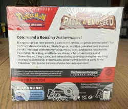 Pokemon TCG Paldea Evolved Factory Sealed Booster Box 36 Packs - Image 3