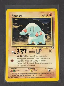 Phanpy 43/111 Neo Genesis Non Holo Uncommon Wotc Pokemon TCG LP - Image 1