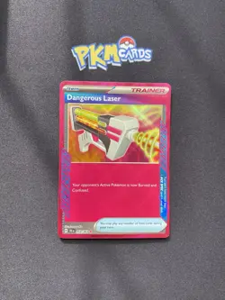Pokemon TCG Dangerous Laser Shrouded Fable 058/064 Ace Spec LP. - Image 1
