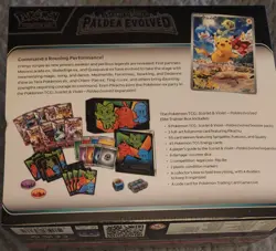 Pokemon Scarlet & Violet Paldea Evolved Elite Trainer Box Sealed NM Case Fresh! - Image 2