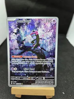 Pokemon TCG: Munkidori 072/064 Illustration Rare Holo Card - Shrouded Fable - Image 1
