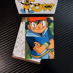 The Pokemon Weekly Carddass Advanced Snap Card Marill Tracey NM pack card - Image 2