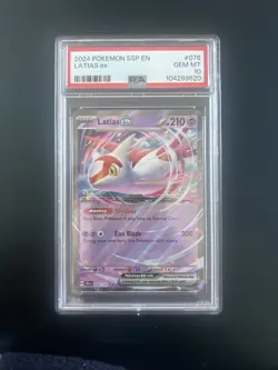 PSA 10 Latias ex 076/191 Surging Sparks SSP Pokemon Card GEM MINT - Image 1