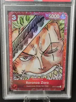 One Piece Premium Card Collection #013 Roronoa Zoro PSA 10 - Image 2