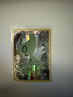 Pokemon TCG Mythical Celebi XY111 Full Art Black Star Holo Promo Card - Image 1