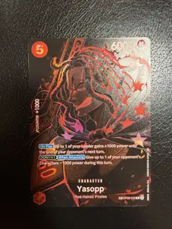 One Piece Card - OP09-013 Yasopp (R) SP Legacy of the Master English NM/M - Image 1