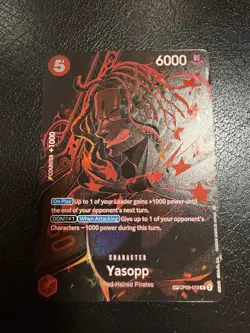 One Piece Card - OP09-013 Yasopp (R) SP Legacy of the Master English NM/M - Image 2