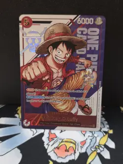 Monkey D Luffy ST21-014 Treasure Pack Promo Prize One Piece Card English - Image 1