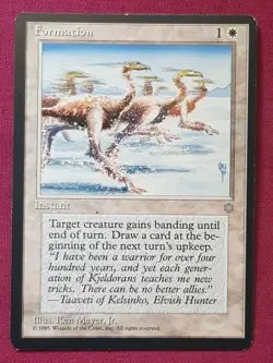 Magic The Gathering ICE AGE FORMATION white card MTG - Image 1