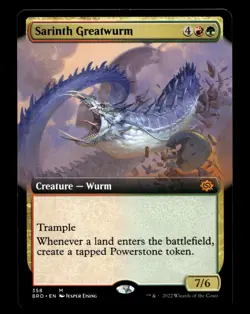 Sarinth Greatwurm (Extended Art) 358 M The Brothers' War - Image 1