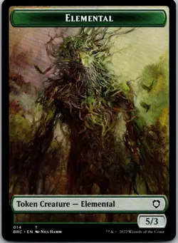 Elemental Token T Commander: The Brothers' War 14 NM - Image 1