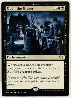 Open the Graves - #126-MTG-Commander: Innistrad: Midnight Hunt (MIC)-Regular-NM - Image 1