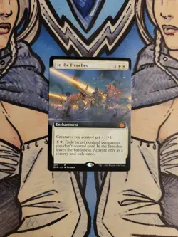 1x In the Trenches Extended Art - NM/M BRO MTG - Image 1