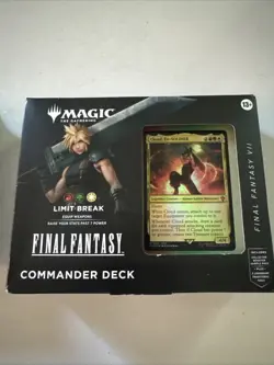 Magic the Gathering Final Fantasy Commander Deck LIMIT BREAK FFVII - NEW - Image 1