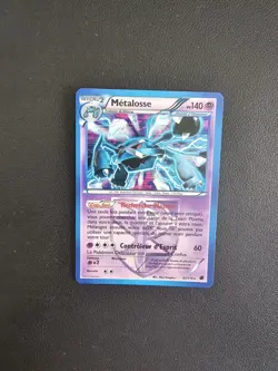 Carte Pokemon Metalosse 52/116 Noir & Blanc Glaciation Plasma Francais Exc - Image 1