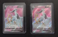 Arceus V (Full Art) 165/172 Pokemon Brilliant Stars PACK FRESH x2 nm/M - Image 2