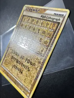 Pokemon TCG Alph Lithograph ONE HeartGold SoulSilver HGSS - Image 3