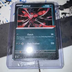 Pokemon TCG Yveltal GameStop Stamped Promo sealed - Image 1
