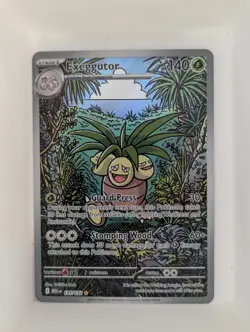 2025 Pokemon Mega Evolution Exeggutor Illustration Rare #135/132 - Image 1