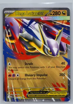 Mega Latias EX 100/132 Double Rare Pokemon Mega Evolution - Image 1