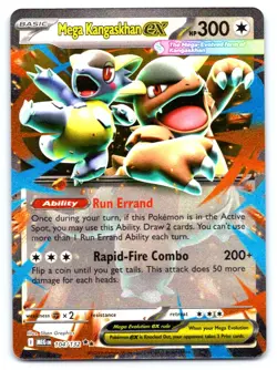 Mega Kangaskhan ex Pokemon Double Rare ME01: Mega Evolution 104/132 - Image 1