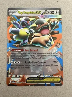 Pokemon - Mega Evolution - Mega Kangaskhan ex 104/132 - Double Rare Holo NM - Image 1