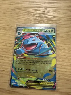 Mega Venusaur ex 003/132 Pokemon Mega Evolution Double Rare MINT PACK FRESH - Image 2