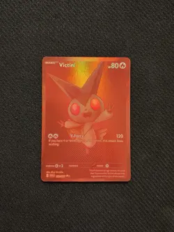 Pokemon TCG 2025 White Flare: Victini ex 172/086 Red Ultra Rare - Mint Condition - Image 1