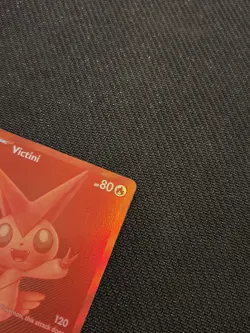Pokemon TCG 2025 White Flare: Victini ex 172/086 Red Ultra Rare - Mint Condition - Image 3