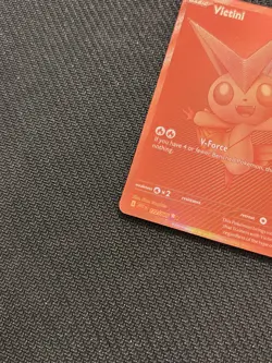 Pokemon TCG 2025 White Flare: Victini ex 172/086 Red Ultra Rare - Mint Condition - Image 4