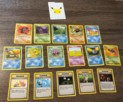 Pokemon Fossil Unlimited Complete Common/Uncommon Set, See Photos! - Image 3
