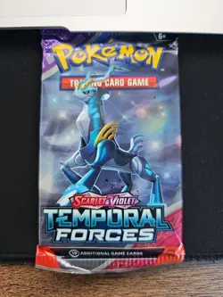 Pokemon TCG: Scarlet and Violet Temporal Forces x1 Booster Pack Sealed - Image 1