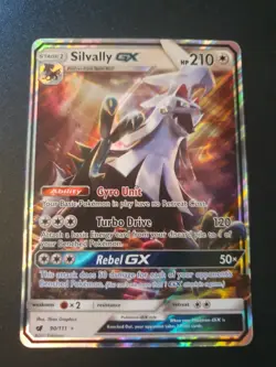 Pokemon TCG Silvally GX Crimson Invasion 90/111 Near Mint - Image 1