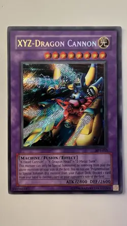 XYZ-Dragon Cannon BPT-010 | Secret Rare Unlimited | Lightly Played - Image 1