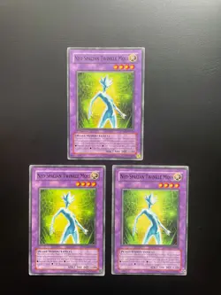 Yugioh Neo-Spacian Twinkle Moss PTDN-EN042 Common Mixed Editions MP/HP X3 - Image 1