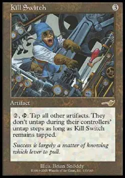 Kill Switch - Heavy Play MTG Nemesis - Image 1