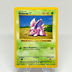 Nidoran Pokemon 1999 Base Set #55/102 Shadowless Common WOTC Vintage Card - Image 1