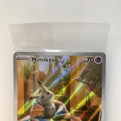 Mimikyu SVP 075 New & Sealed Promo Pokemon Card Paldean Fates - Image 3