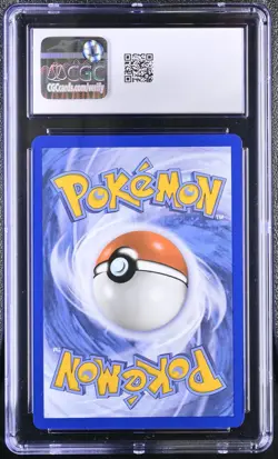 Pokemon Card EEVEE Reverse Holo #166 Obsidian Flames CGC 10 GEM MINT - Image 2