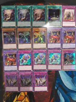 ♦Yu-Gi-Oh!♦ lot de 18 cartes Surnaliche secrete + premium gold + rare NM - Image 1