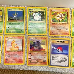 Pokemon Pokemon cards lot vintage bulk 400+ Base Set Jungle Fossil Team Rocket - Image 1